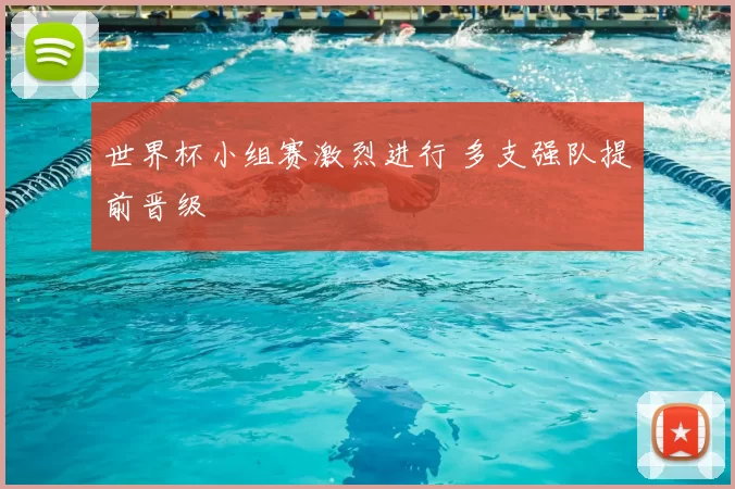 世界杯小组赛激烈进行 多支强队提前晋级